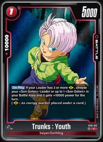 Trunks : Youth — C, ST01