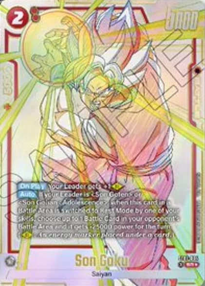 Son Goku — SR*, ST01