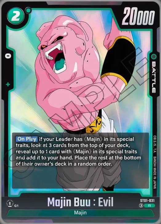 Majin Buu : Evil — R, ST01