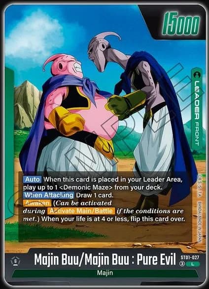 Majin Buu : Evil — L, ST01